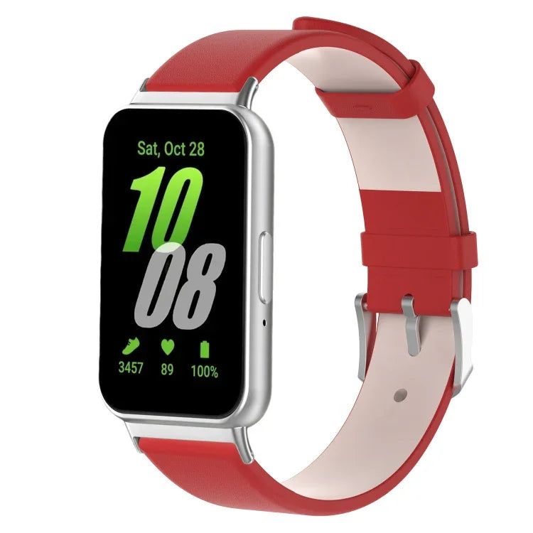 Uhrenarmband aus PU-Leder, für Samsung Galaxy Fit 3