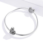 S925 Sterling Silber Colosseum Perlen DIY Armband Halskette Zubehör