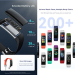 S5-4 Smart Bracelet IP68 Wasserdichter Herzfrequenz-Sport-Fitness-Tracker Smartwatch