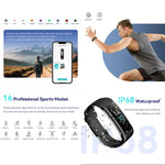 S5-4 Smart Bracelet IP68 Wasserdichter Herzfrequenz-Sport-Fitness-Tracker Smartwatch