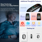 S5-4 Smart Bracelet IP68 Wasserdichter Herzfrequenz-Sport-Fitness-Tracker Smartwatch