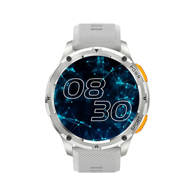 LEMFO AK59 1.43 inch AMLOED Round Screen Silicone Strap Smart Watch