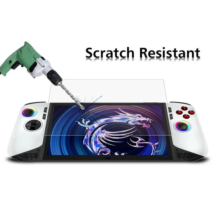 9H 0,3 mm explosionsgeschützte Schutzglasfolie, für MSI Claw 8 AI+ und MSI Claw 7-Zoll-Spielkonsole
