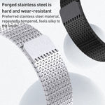 Milanese Loop Magnetic Clasp Stainless Steel Watch Band, For Apple Watch SE 40mm, For Apple Watch SE 44mm, For Apple Watch Series 6 40mm, For Apple Watch Series 6 44mm, For Apple Watch Series 5 44mm, For Apple Watch Series 5 40mm                       ...
