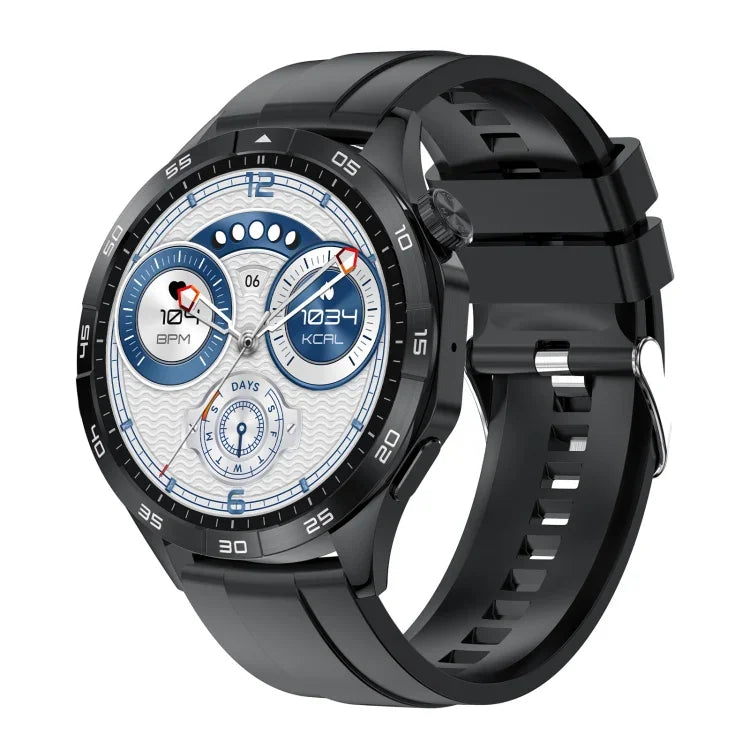 LEMFO HK4 Smartwatch mit 1,43 Zoll AMOLED-Rundbildschirm und Unterstützung für Bluetooth-Anrufe