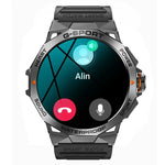 K62 Smartwatch mit 1,43 Zoll AMOLED-Rundbildschirm und Unterstützung für Bluetooth-Anrufe