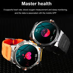 K62 Smartwatch mit 1,43 Zoll AMOLED-Rundbildschirm und Unterstützung für Bluetooth-Anrufe