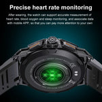 K62 Smartwatch mit 1,43 Zoll AMOLED-Rundbildschirm und Unterstützung für Bluetooth-Anrufe
