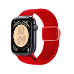 Uhrenarmband aus Nylon mit Karbonfaserstruktur und Schnappverschluss, für Apple Watch SE 2023 40mm, für Apple Watch Ultra 2 49mm, für Apple Watch Series 9 45mm