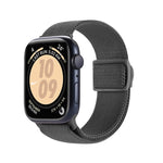 Uhrenarmband aus Nylon mit Karbonfaserstruktur und Schnappverschluss, für Apple Watch SE 2023 40mm, für Apple Watch Ultra 2 49mm, für Apple Watch Series 9 45mm