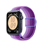 Uhrenarmband aus Nylon mit Karbonfaserstruktur und Schnappverschluss, für Apple Watch SE 2023 40mm, für Apple Watch Ultra 2 49mm, für Apple Watch Series 9 45mm