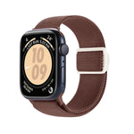 Uhrenarmband aus Nylon mit Karbonfaserstruktur und Schnappverschluss, für Apple Watch SE 2023 40mm, für Apple Watch Ultra 2 49mm, für Apple Watch Series 9 45mm