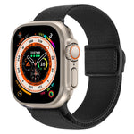 Uhrenarmband aus Nylon mit Karbonfaserstruktur und Schnappverschluss, für Apple Watch SE 2023 40mm, für Apple Watch Ultra 2 49mm, für Apple Watch Series 9 45mm