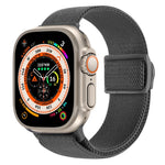 Uhrenarmband aus Nylon mit Karbonfaserstruktur und Schnappverschluss, für Apple Watch SE 2023 40mm, für Apple Watch Ultra 2 49mm, für Apple Watch Series 9 45mm