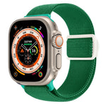Uhrenarmband aus Nylon mit Karbonfaserstruktur und Schnappverschluss, für Apple Watch SE 2023 40mm, für Apple Watch Ultra 2 49mm, für Apple Watch Series 9 45mm