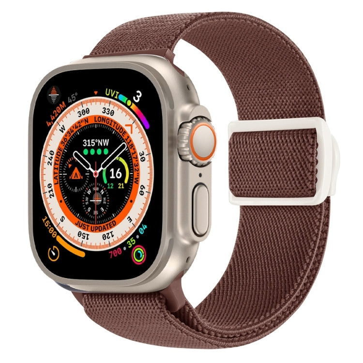 Uhrenarmband aus Nylon mit Karbonfaserstruktur und Schnappverschluss, für Apple Watch SE 2023 40mm, für Apple Watch Ultra 2 49mm, für Apple Watch Series 9 45mm
