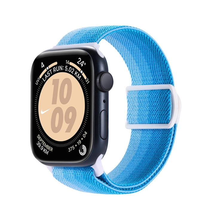Uhrenarmband aus Nylon mit Karbonfaserstruktur und Schnappverschluss, für Apple Watch SE 2023 40mm, für Apple Watch Ultra 2 49mm, für Apple Watch Series 9 45mm