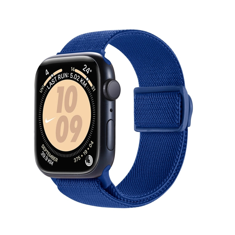 Uhrenarmband aus Nylon mit Karbonfaserstruktur und Schnappverschluss, für Apple Watch SE 2023 40mm, für Apple Watch Ultra 2 49mm, für Apple Watch Series 9 45mm