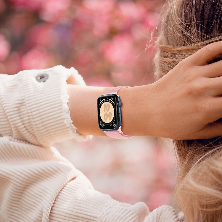 Uhrenarmband aus Nylon mit Karbonfaserstruktur und Schnappverschluss, für Apple Watch SE 2023 40mm, für Apple Watch Ultra 2 49mm, für Apple Watch Series 9 45mm