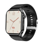 ET580 2,04 Zoll AMOLED-Bildschirm Sport-Smartwatch mit Unterstützung für Bluetooth-Anrufe und EKG-Funktion