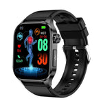 ET580 2,04 Zoll AMOLED-Bildschirm Sport-Smartwatch mit Unterstützung für Bluetooth-Anrufe und EKG-Funktion