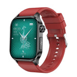 ET580 2,04 Zoll AMOLED-Bildschirm Sport-Smartwatch mit Unterstützung für Bluetooth-Anrufe und EKG-Funktion