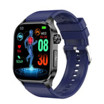 ET580 2,04 Zoll AMOLED-Bildschirm Sport-Smartwatch mit Unterstützung für Bluetooth-Anrufe und EKG-Funktion
