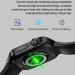ET580 2,04 Zoll AMOLED-Bildschirm Sport-Smartwatch mit Unterstützung für Bluetooth-Anrufe und EKG-Funktion