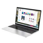 GXMO F152G 15,6 Zoll Laptop, Windows 11 Intel Alder Lake N95 Quad-Core, unterstützt Fingerabdruck-Entsperrung, 16 GB+512 GB