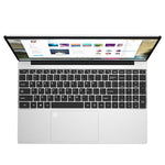 GXMO F152G 15,6 Zoll Laptop, Windows 11 Intel Alder Lake N95 Quad-Core, unterstützt Fingerabdruck-Entsperrung, 16 GB+512 GB