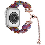Einziehbares Uhrenarmband aus Kunstharz, für Apple Watch 42 mm und 38 mm