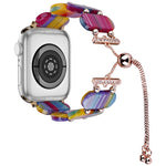 Einziehbares Uhrenarmband aus Kunstharz, für Apple Watch 42 mm und 38 mm
