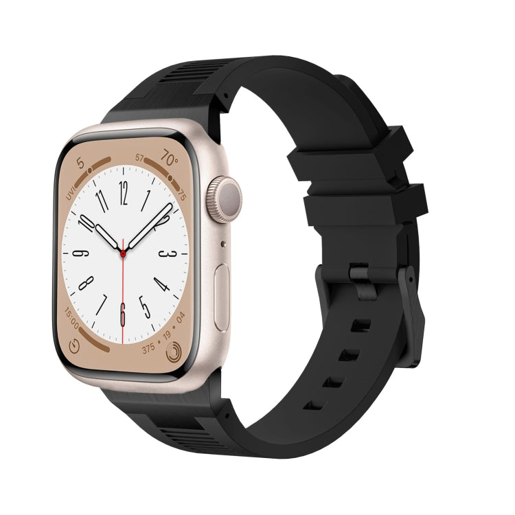 Loners Armband aus Flüssigsilikon, Für Apple Watch SE 2023 44mm, Für Apple Watch Ultra 2 49mm, Für Apple Watch Series 9 45mm