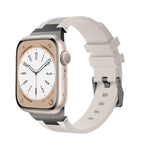 Loners Armband aus Flüssigsilikon, Für Apple Watch SE 2023 44mm, Für Apple Watch Ultra 2 49mm, Für Apple Watch Series 9 45mm