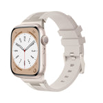 Loners Armband aus Flüssigsilikon, Für Apple Watch SE 2023 44mm, Für Apple Watch Ultra 2 49mm, Für Apple Watch Series 9 45mm