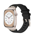 Loners Armband aus Flüssigsilikon, Für Apple Watch SE 2023 44mm, Für Apple Watch Ultra 2 49mm, Für Apple Watch Series 9 45mm