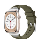 Loners Armband aus Flüssigsilikon, Für Apple Watch SE 2023 44mm, Für Apple Watch Ultra 2 49mm, Für Apple Watch Series 9 45mm