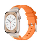 Loners Flüssigsilikon-Armband, für Apple Watch Series 5 44mm, für Apple Watch Series 4 44mm, für Apple Watch Series 3 42mm
