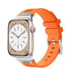 Loners Flüssigsilikon-Armband, für Apple Watch Series 5 44mm, für Apple Watch Series 4 44mm, für Apple Watch Series 3 42mm