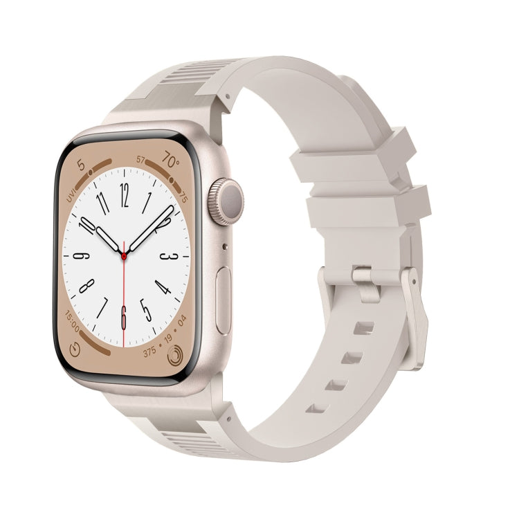 Loners Flüssigsilikon-Armband, für Apple Watch Series 5 44mm, für Apple Watch Series 4 44mm, für Apple Watch Series 3 42mm