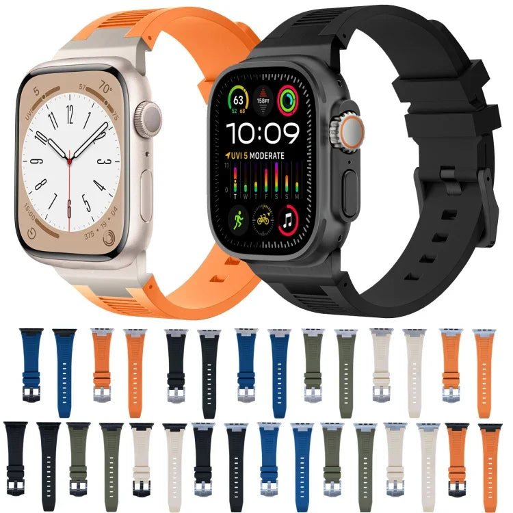 Loners Liquid Silicone Watch Band, For Apple Watch Series 2 42mm, For Apple Watch 42mm
