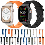 Loners Liquid Silicone Watch Band, For Apple Watch Ultra 49mm, For Apple Watch Series 8 45mm, For Apple Watch SE 2022 44mm