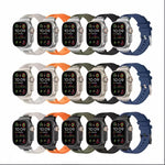 Loners Liquid Silicone Watch Band, For Apple Watch Series 7 45mm, For Apple Watch SE 44mm, For Apple Watch Series 6 44mm