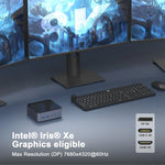 GXMO H90 Windows 11 Mini-Computer mit Intel Core i7 1190H Prozessor, ohne RAM und SSD