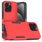 2 in 1 PC + TPU Handyhülle, Für iPhone 17e / 16e, Für iPhone 17 Pro Max, Für iPhone 17 Pro, Für iPhone 17, Für iPhone Air, Für iPhone 16 Pro Max, Für iPhone 16 Pro, Für iPhone 16 Plus
