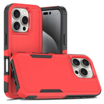 2 in 1 PC + TPU Handyhülle, Für iPhone 17e / 16e, Für iPhone 17 Pro Max, Für iPhone 17 Pro, Für iPhone 17, Für iPhone Air, Für iPhone 16 Pro Max, Für iPhone 16 Pro, Für iPhone 16 Plus