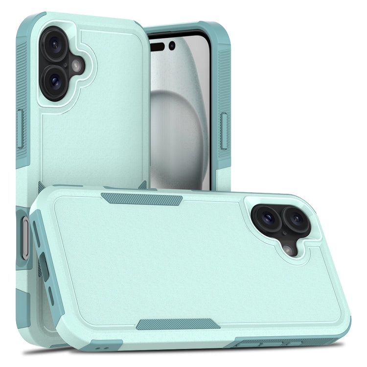 2 in 1 PC + TPU Handyhülle, Für iPhone 17e / 16e, Für iPhone 17 Pro Max, Für iPhone 17 Pro, Für iPhone 17, Für iPhone Air, Für iPhone 16 Pro Max, Für iPhone 16 Pro, Für iPhone 16 Plus