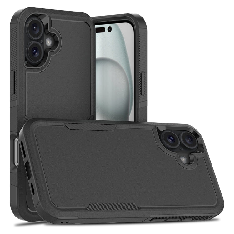 2 in 1 PC + TPU Handyhülle, Für iPhone 17e / 16e, Für iPhone 17 Pro Max, Für iPhone 17 Pro, Für iPhone 17, Für iPhone Air, Für iPhone 16 Pro Max, Für iPhone 16 Pro, Für iPhone 16 Plus