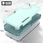 2-in-1 PC- + TPU-Handyhülle, Für iPhone 16, Für iPhone 15 Pro Max, Für iPhone 15 Pro, Für iPhone 15 Plus, Für iPhone 15, Für iPhone SE 2022 / 2020 / 8 / 7 / 6, Für iPhone X / XS, Für iPhone XR