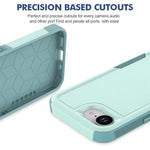 2 in 1 PC + TPU Handyhülle, Für iPhone 17e / 16e, Für iPhone 17 Pro Max, Für iPhone 17 Pro, Für iPhone 17, Für iPhone Air, Für iPhone 16 Pro Max, Für iPhone 16 Pro, Für iPhone 16 Plus